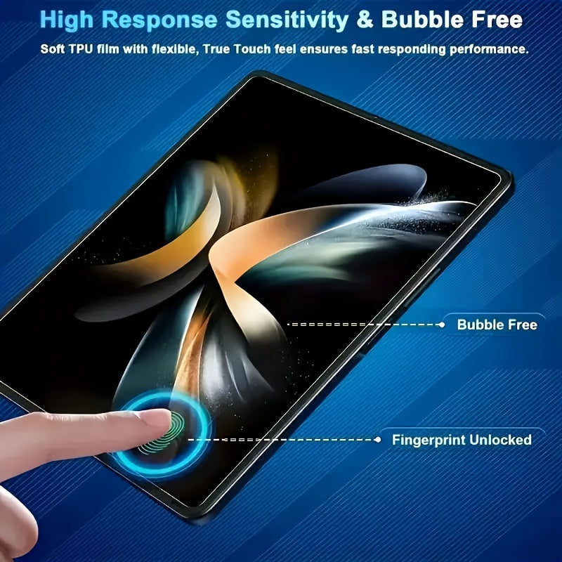 Scratch-Resistant TPU Film Screen Protector for Galaxy Z Fold2 3 4 5 Matte Finish