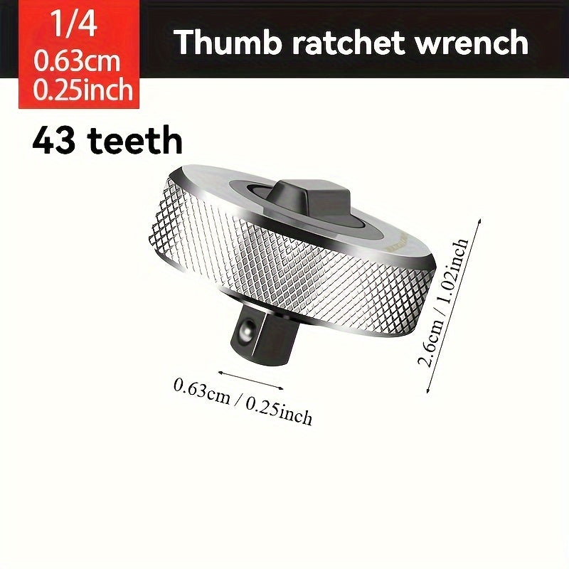 Mini Ratchet Wrench Set Portable Dual-Direction Metal Tool for DIY Repairs