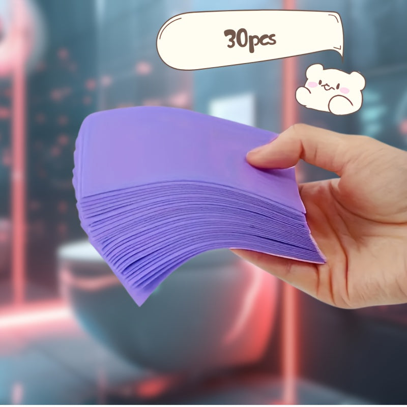 30 Multi-Colored Toilet Cleaning Tablets for Stain and Scale Removal