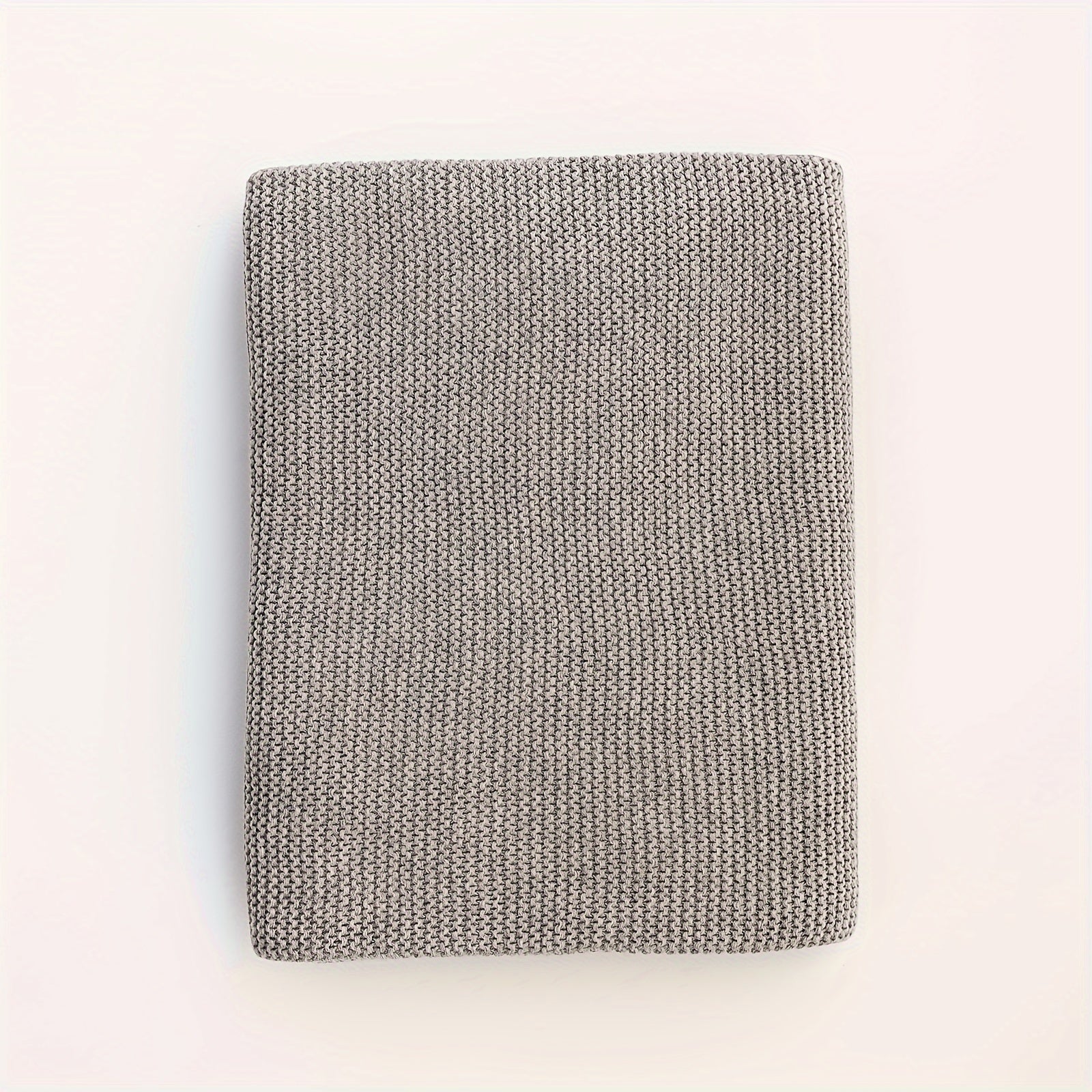 Soft Knitted Baby Swaddle Blanket for Strollers and Cribs