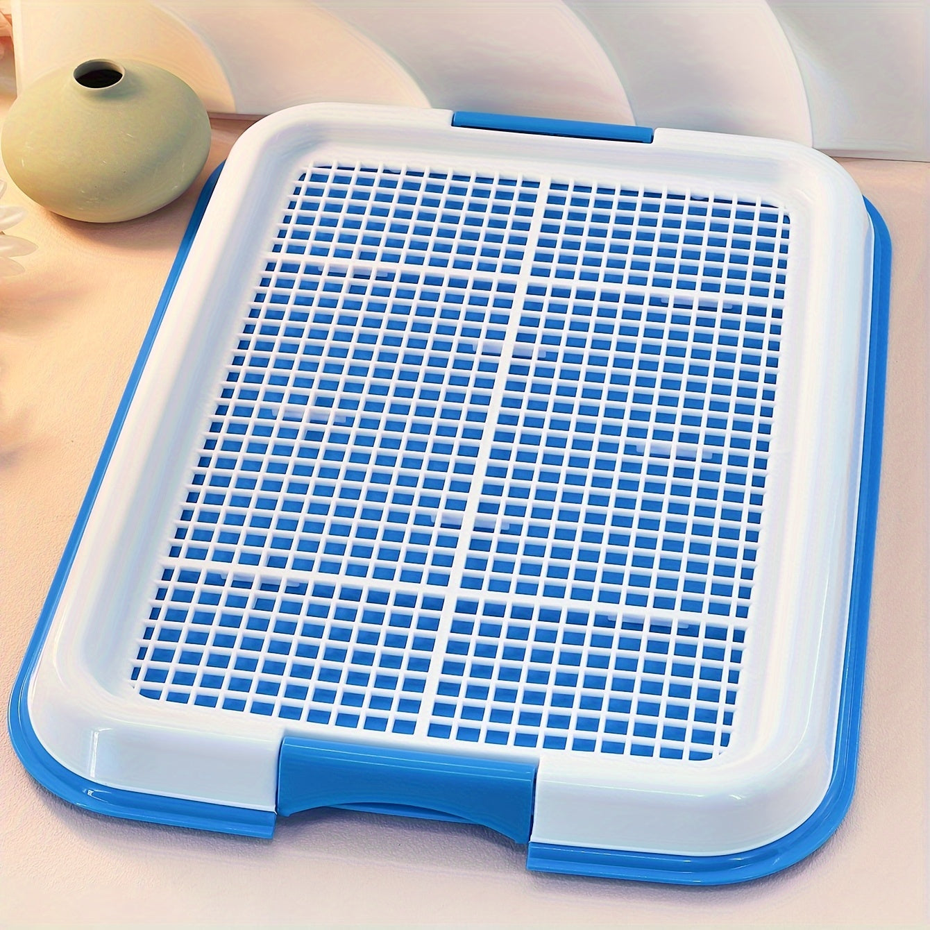 Small Dog Toilet Plastic Anti-Skid Easy to Clean for Teddy Dogs