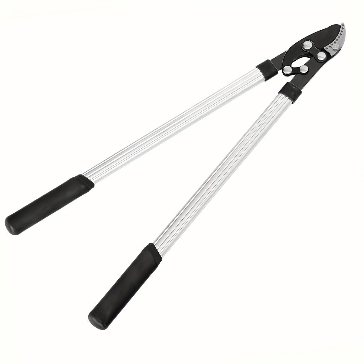 Long-Handled Garden Pruning Shears for Hedges and Branches with Carbon Steel Blades