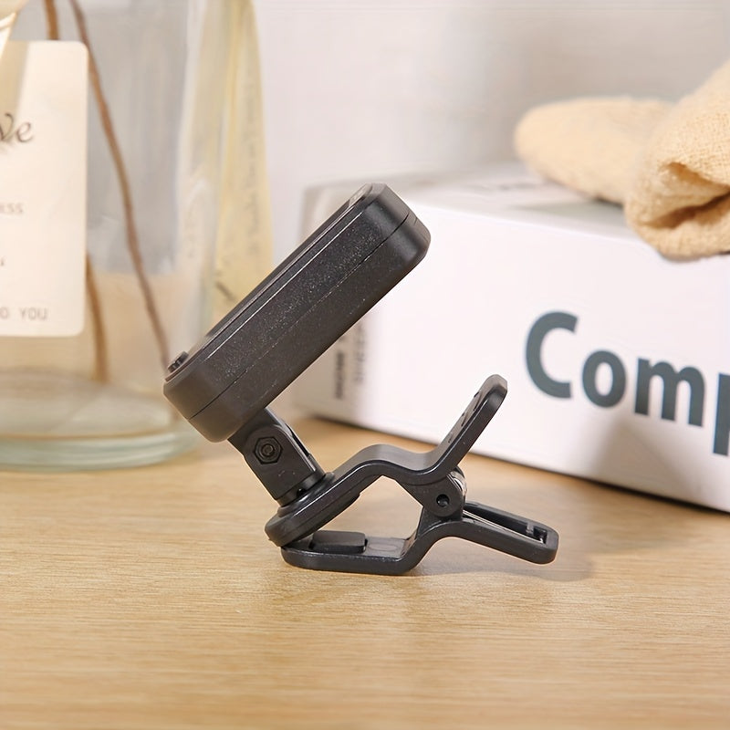 Хроматический клипс-гитарный тюнер для акустического, электрического, баса, скрипки, укулеле