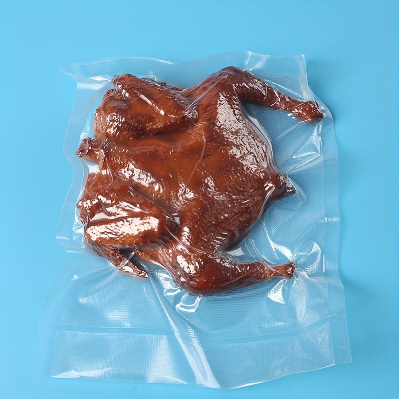 Vakuum yopish sumkalar 3 ta rulon, 3M teksturali BPA-free PE+PA sous vide va saqlash uchun