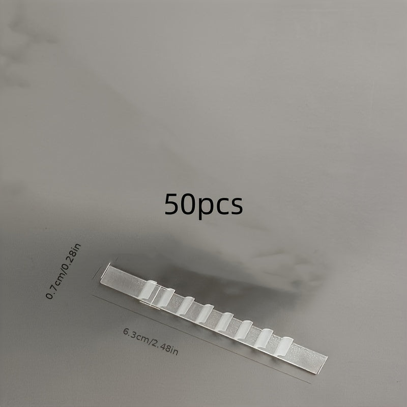 Agarraderas de madera antideslizantes con tiras adhesivas para la organización de ropa