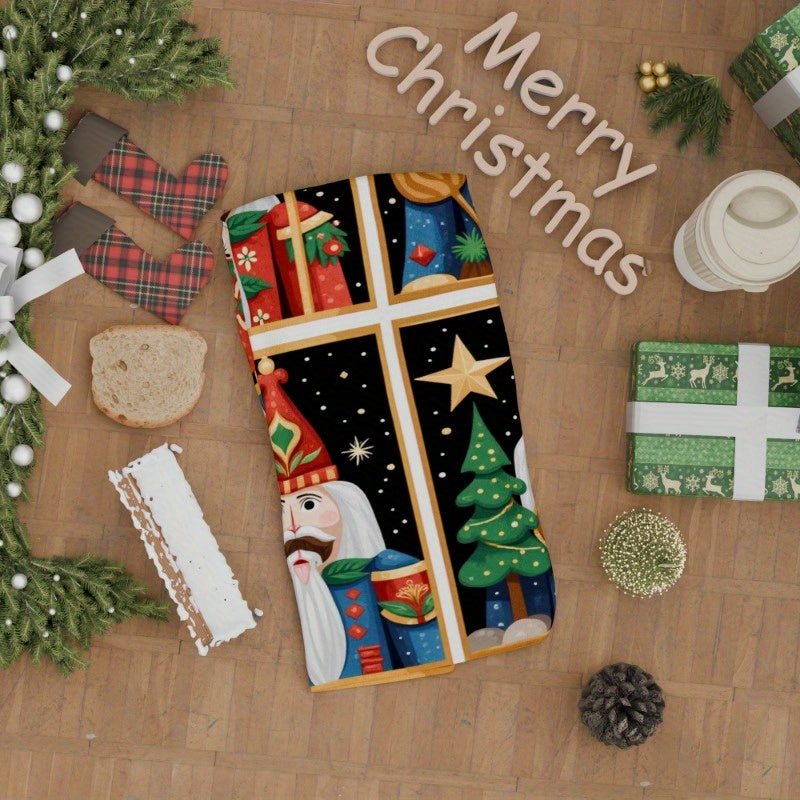 Soft Christmas Wintertime Decoration 18x66cm, Holiday Indoor Decor