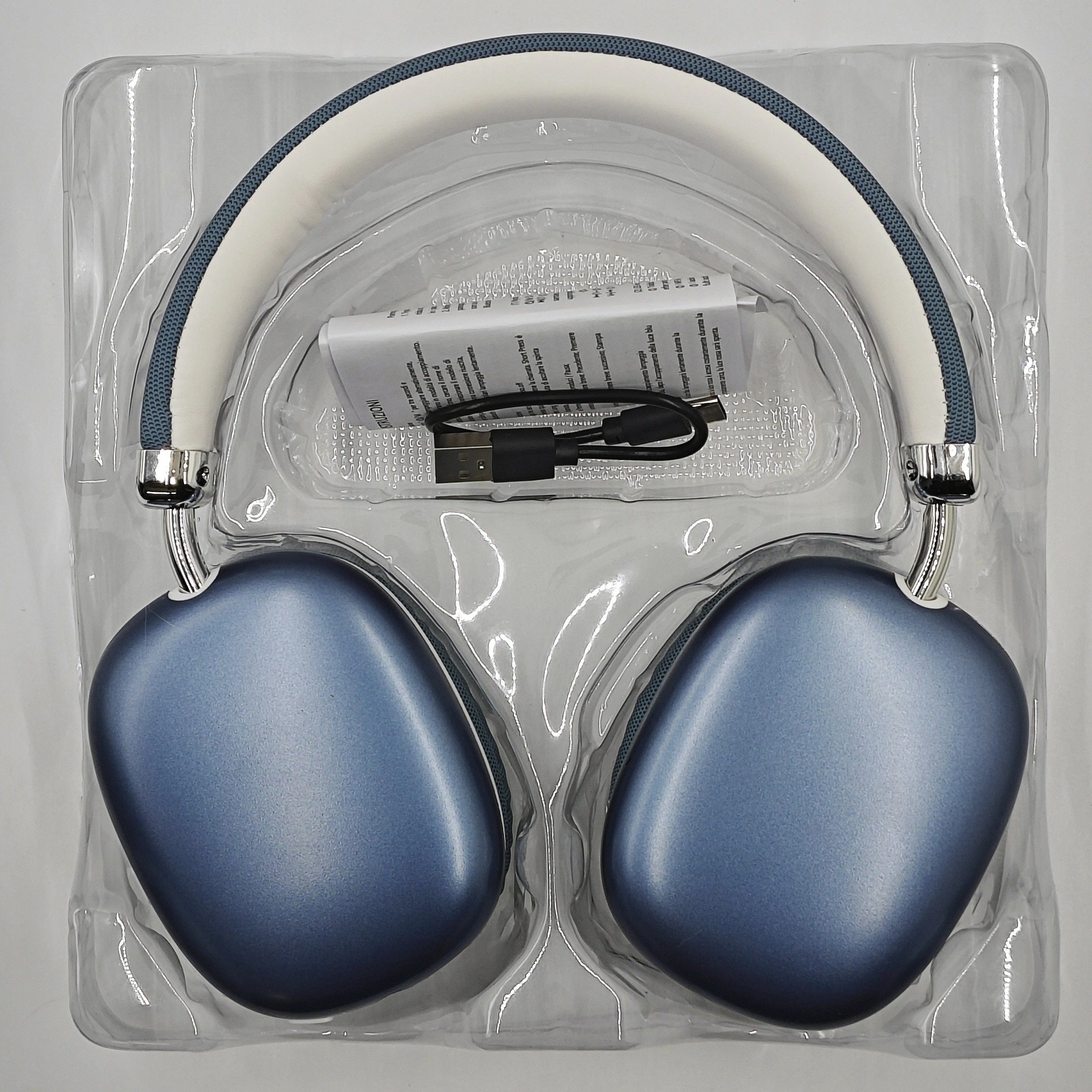 Auriculares inalámbricos coloridos sobre la oreja para entusiastas de la música con batería de litio recargable