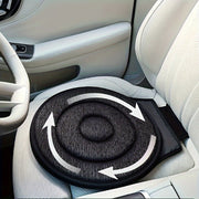 Universal Car Seat Cushion 360° Rotating Memory Foam Soft Polyester