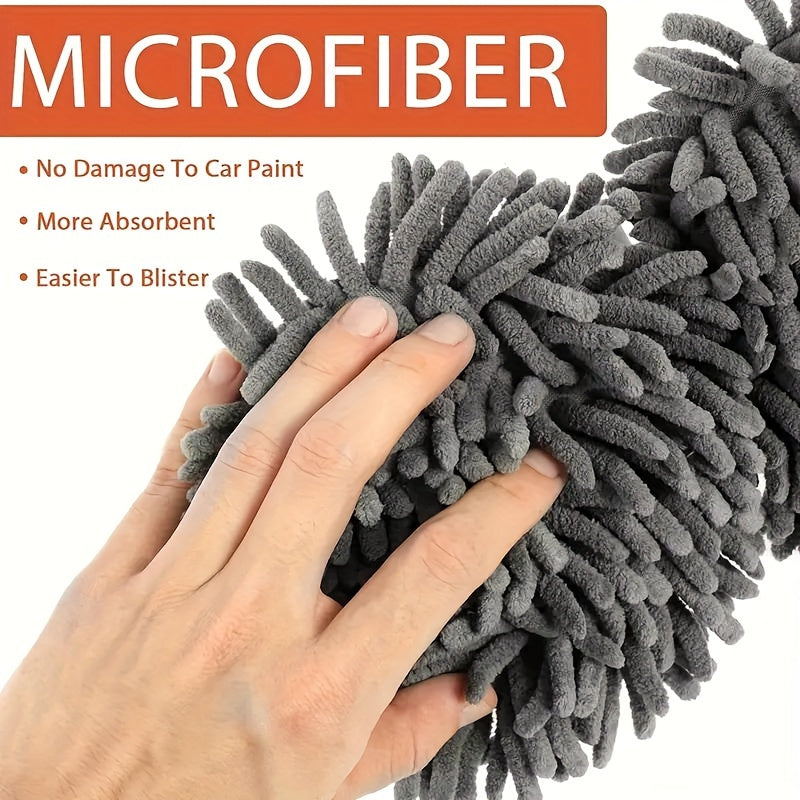 Yorqinlik uchun maxsus cho'tka boshli va teleskopik mop bilan avtomobilni tozalash to'plami