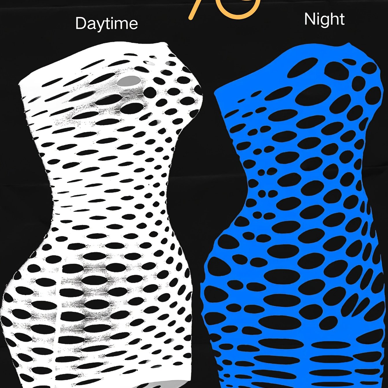 Lencería de malla para mujer vestido mini de rejilla que brilla en la oscuridad para fiesta Día de San Valentín