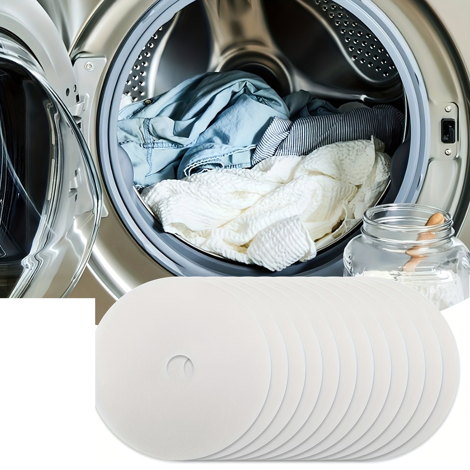 12 Pack Dryer Exhaust Filters Cloth Lint Replacement Universal