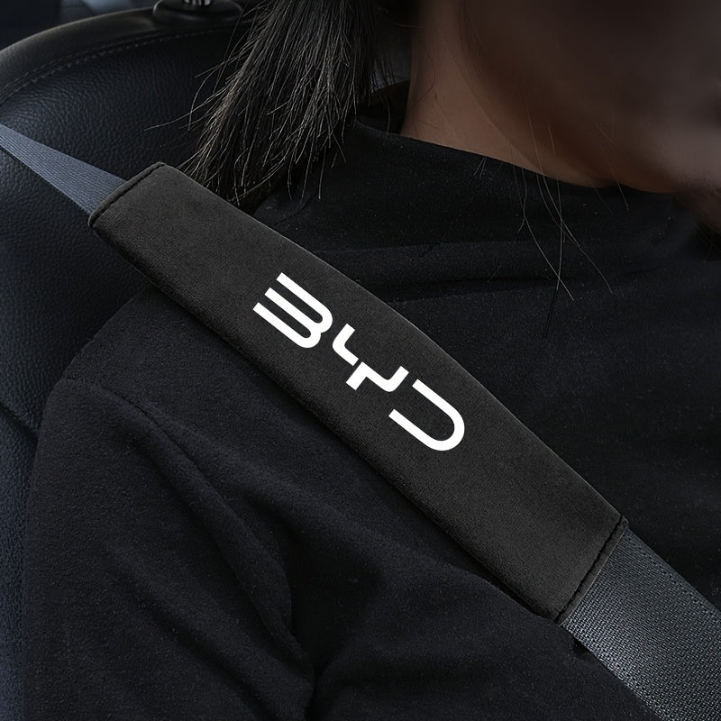 2 Packs Soft Plush Car Seat Belt Shoulder Protectors for Cars Anti-Chafe