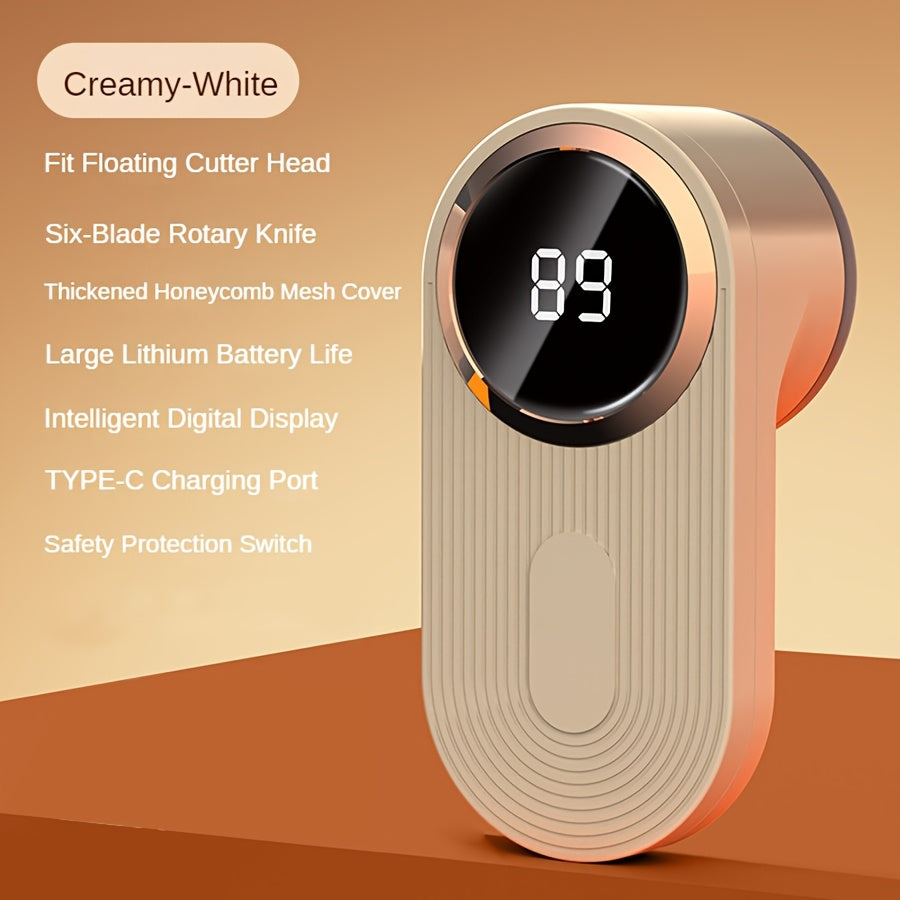 USB Rechargeable Portable Lint Remover for Clothes Sofas and Carpets