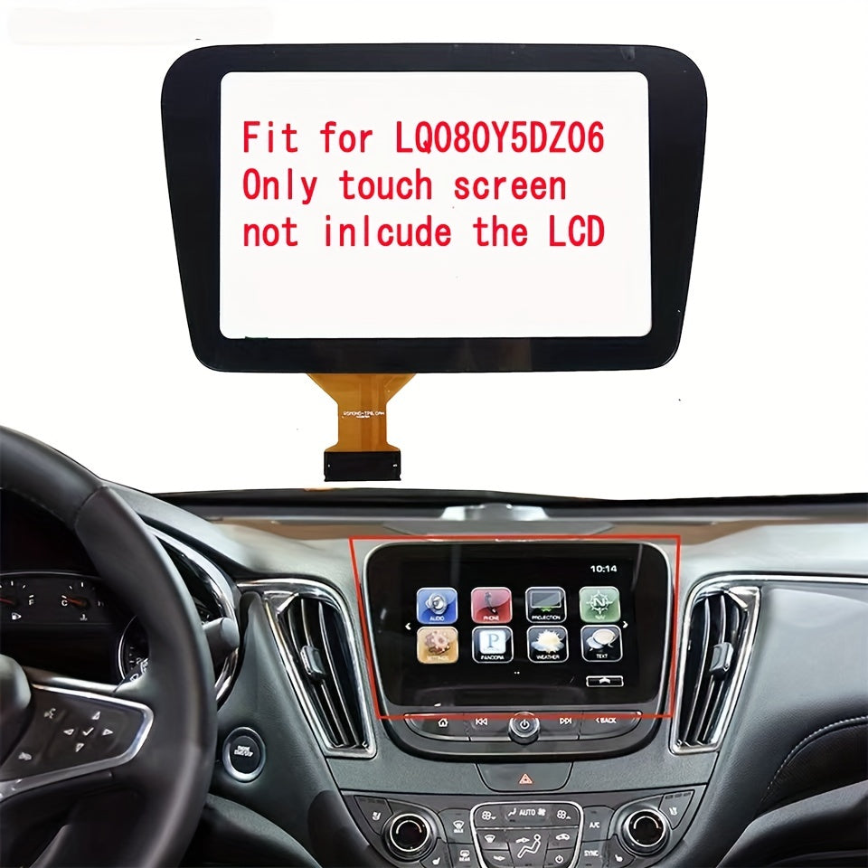 Touch Screen for Chevrolet Malibu 2016-2021 20.32cm 60-Pin Navigation Multimedia