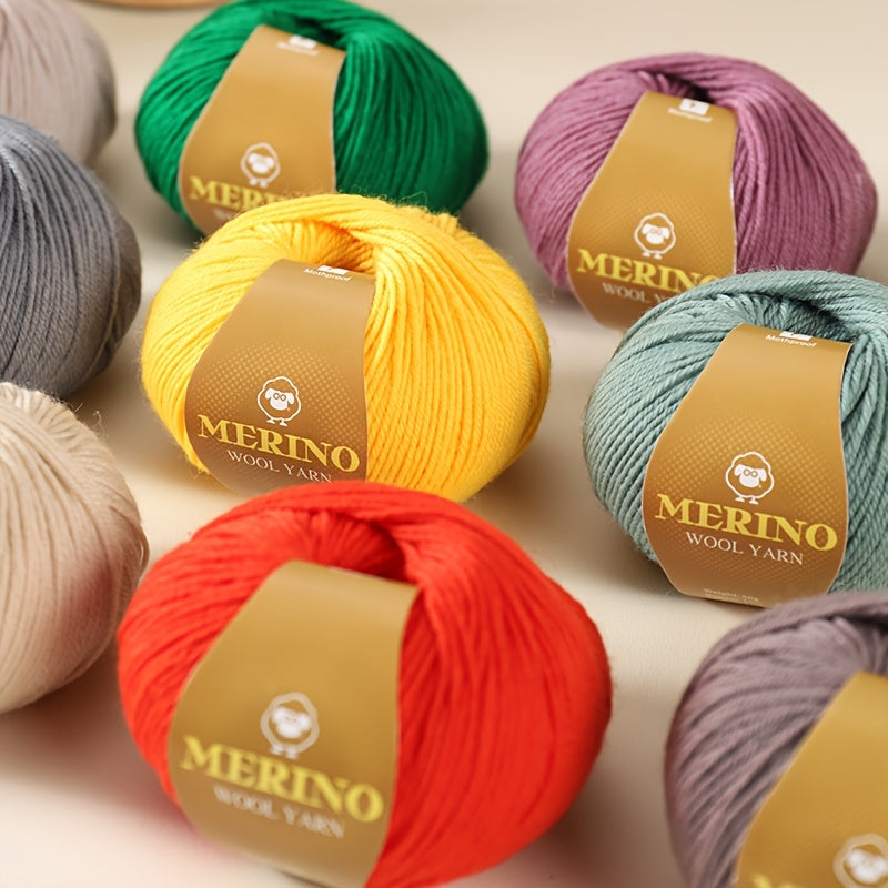 10 JIUWEIDIAOWANG Merino jun to'plari, har biri 500g, 212 O'rtacha og'irlik, Qo'l bilan bo'yalgan DIY material to'qimachilik uchun - Ko'p rangli gradient, Qalin va nozik aralashma, Kamel jun, Kuz Qish.