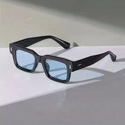 Square Frame Sunglasses for Men UV Protection Travel Hiking Photography