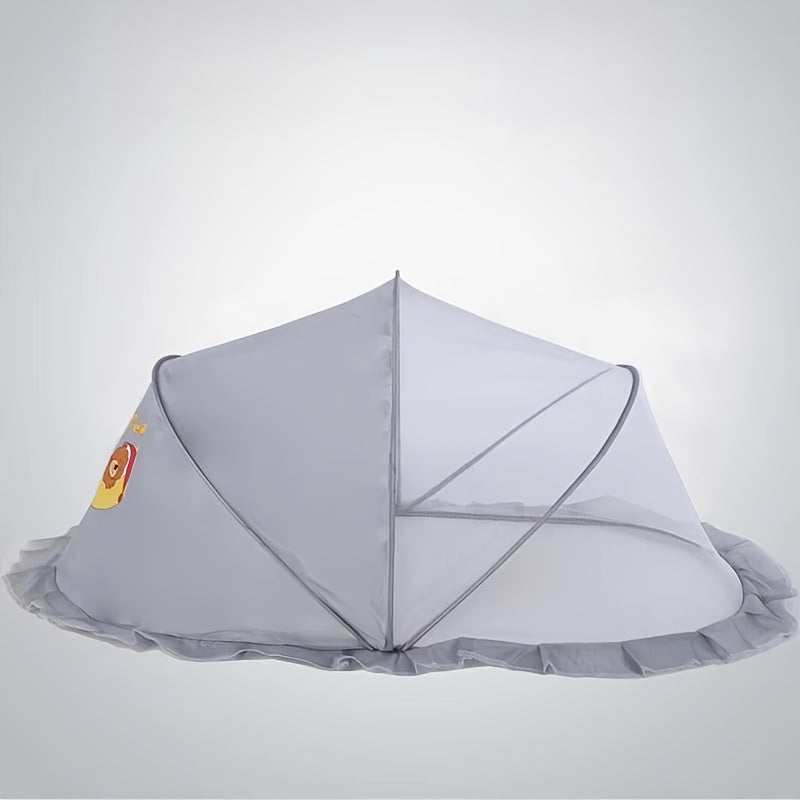 Mosquitera para bebé para cuna, canopy repelente de insectos plegable, 98x55x60cm