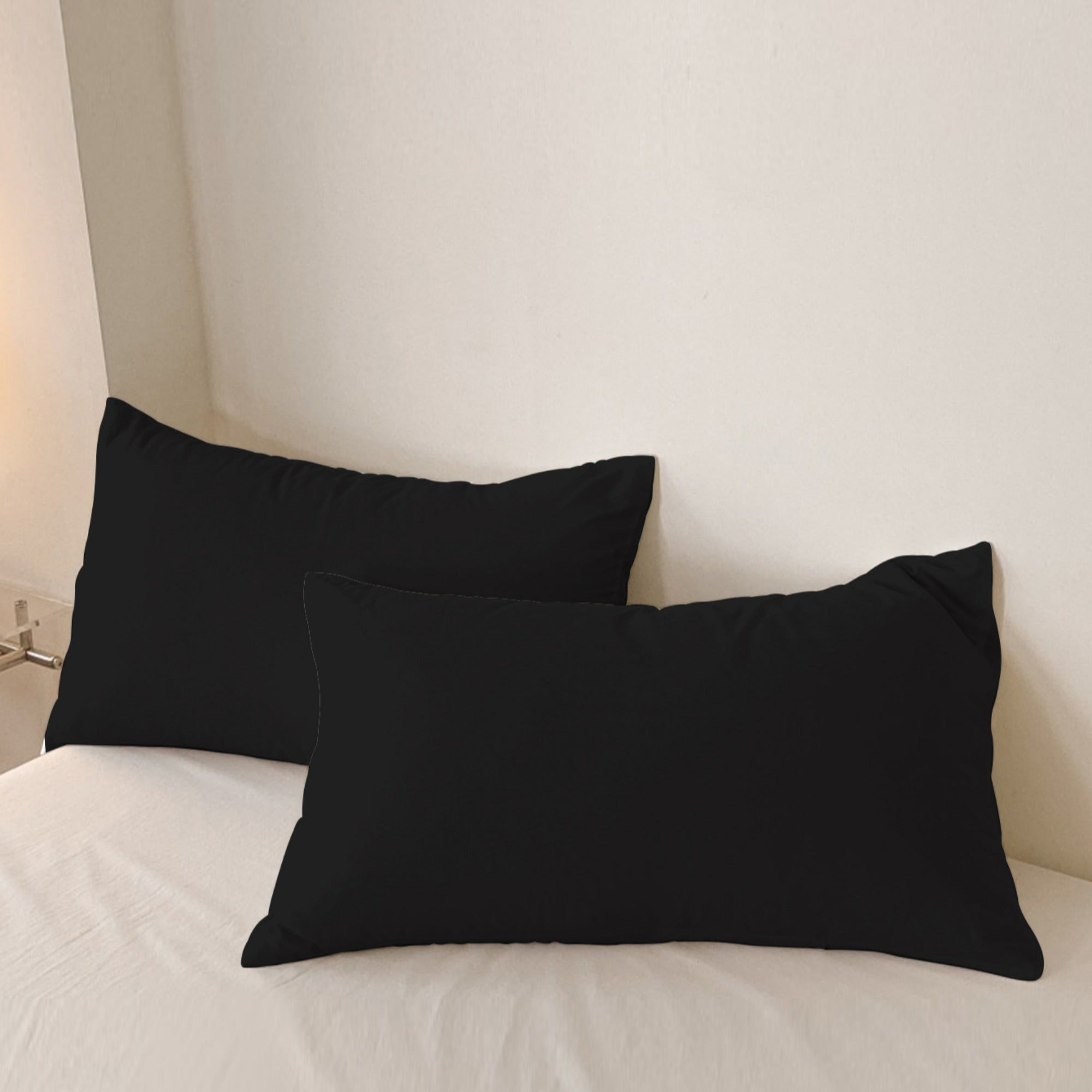 Soft Breathable Polyester Pillowcases Set of 2 Digital Print Sanded Craft