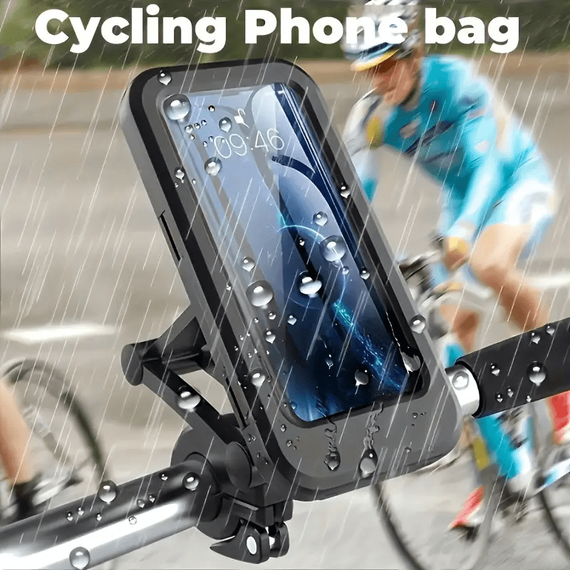 Universal Waterproof Shockproof Bike Phone Holder for Motorcycle and Bicycle