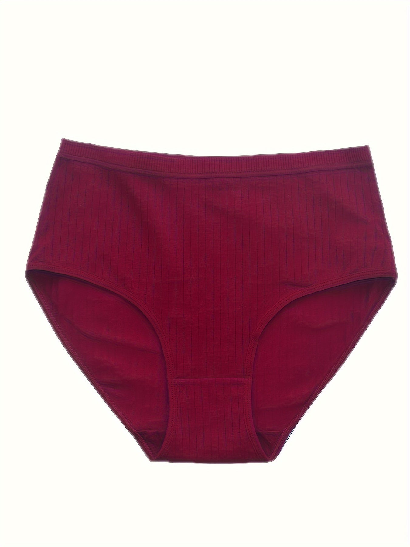 Ayollar uchun 8 ta yuqori belli katta o'lchamli ichki kiyimlar, nafas oladigan to'qimachilik, qorin nazorati