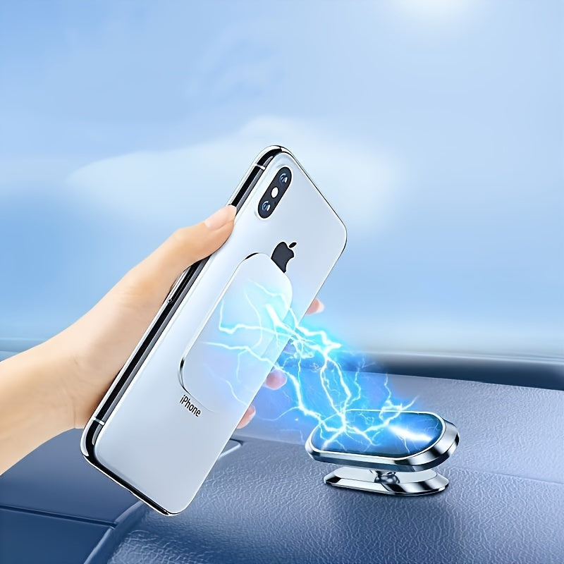 Universal Magnetic Car Mount Aluminum Alloy Waterproof Shockproof 360° Adjustable