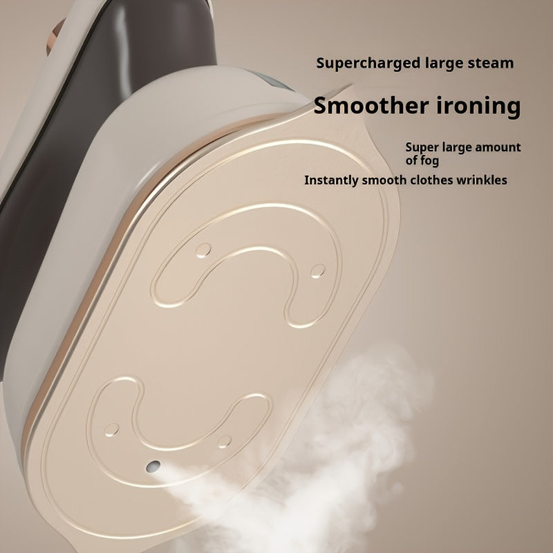 Portable Handheld Ironing Machine with Dual-Purpose Flat and Steam Iron 220V