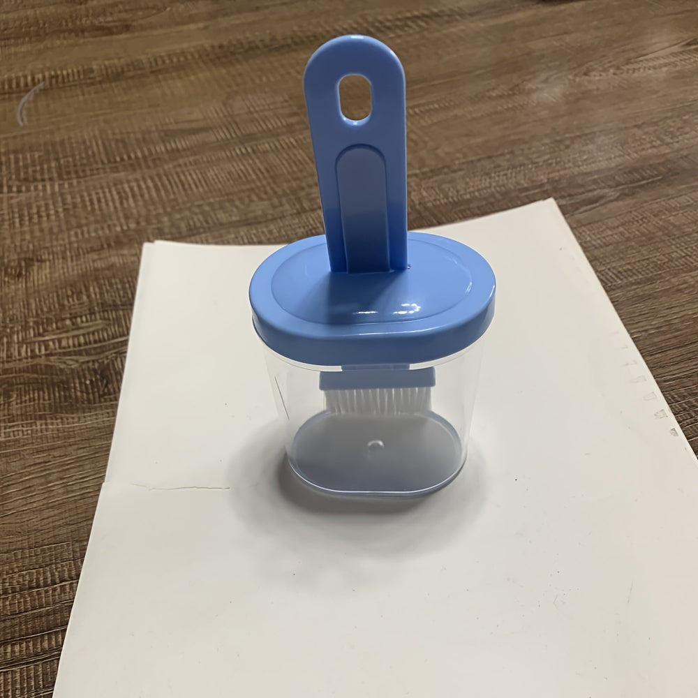 Oil Brush for Baking Cooking BBQ Camping with Oil Box Kitchen Outdoor Accessories