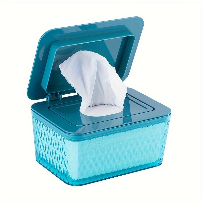 Adult Wipes Dispenser Refillable Box with Cover and Storage Container