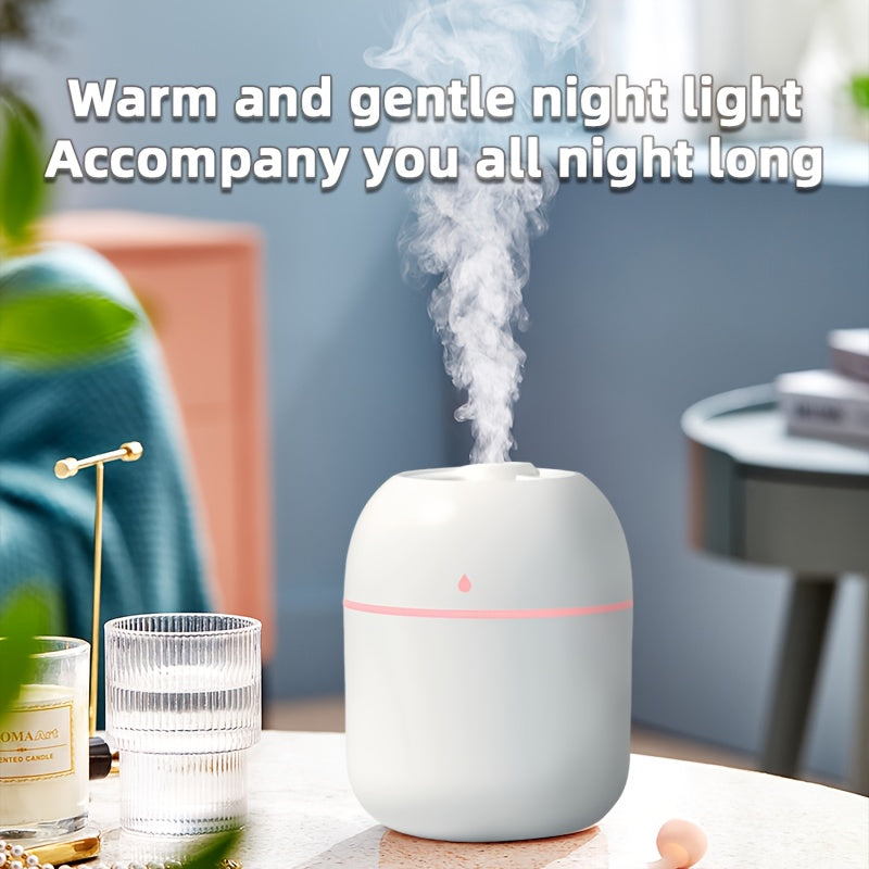 Versatile Night Light Aromatherapy Machine with USB Humidifier and Lucky Color Car Diffuser