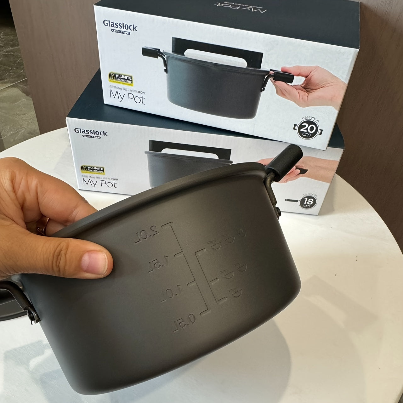 All-Purpose Soup Pot with Dual Handles Durable ABS Material Commercial Kitchen