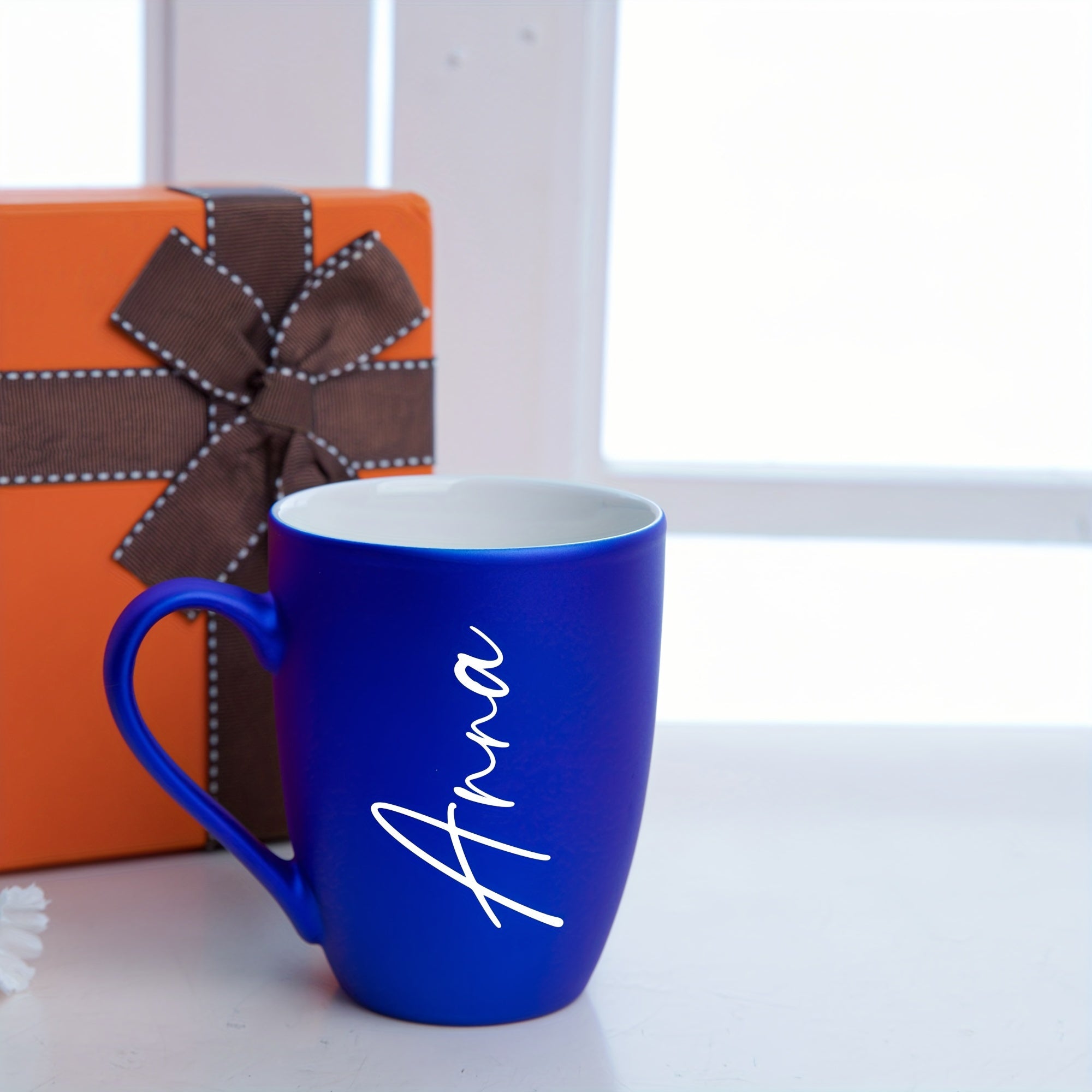 Taza de cerámica personalizada de 11oz con diseño de nombre para regalos