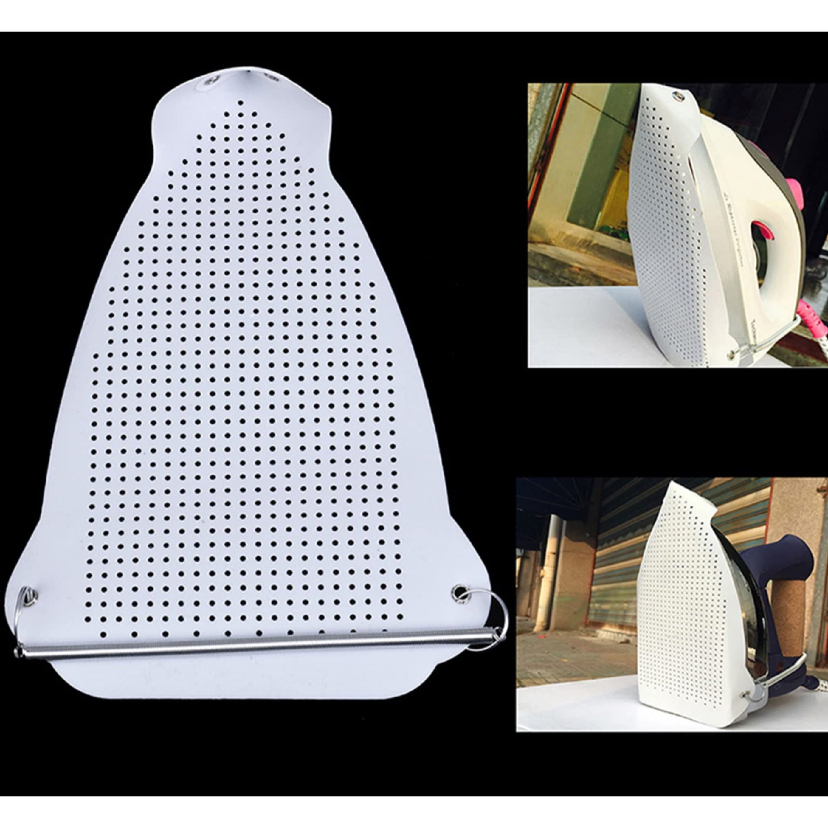 2-to'plamli issiqlikka chidamli rezina temir kiyim tagligi, qayta ishlatiladigan anti-yonish taglik qoplamasi, mato himoyasi