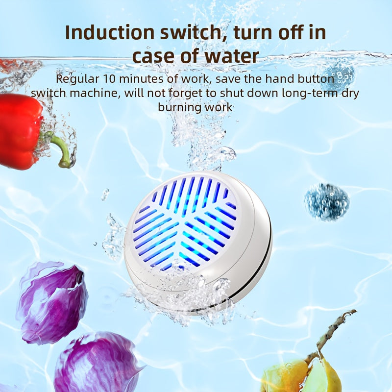 Meva va sabzavotlarni yuvish uchun avtomatik induksiya botinkasi, bardoshli ABS material, yashil, sog'lom oshxona uchun foydalanish