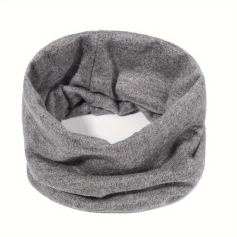 Knitted Scarves for Men and Women Warm Autumn Winter Pullover Neck Sleeves