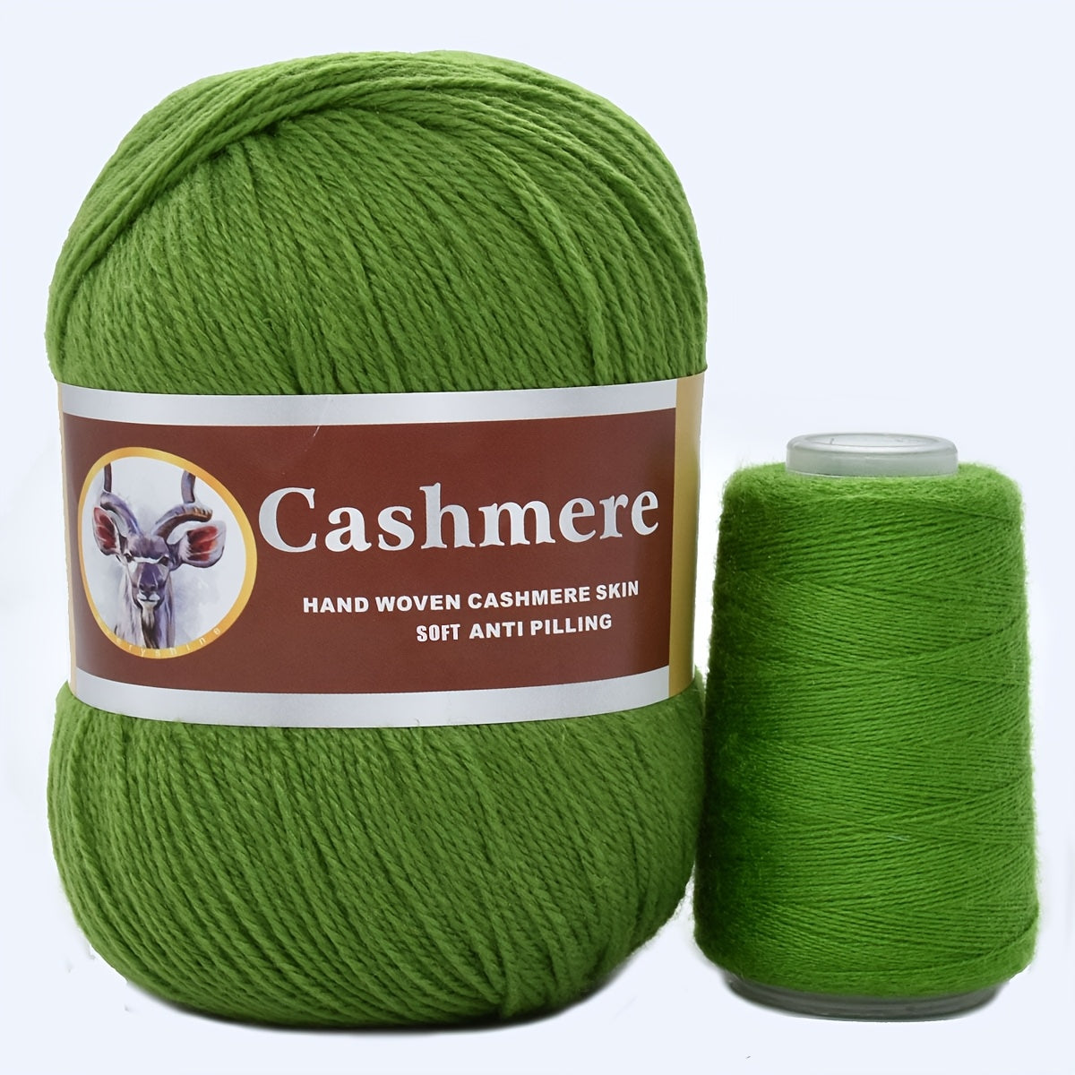 Hand-Woven Cashmere Blend Crochet Yarn 70 Cashmere 320m Assorted Colors
