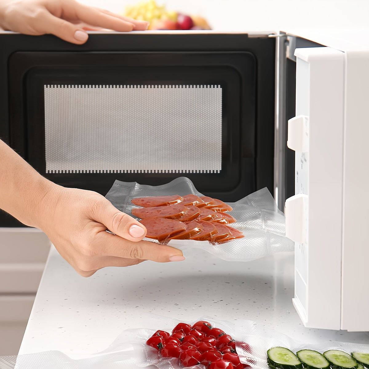Vacuum Sealer Bags 1500cm Long Food Preservation Storage Pack
