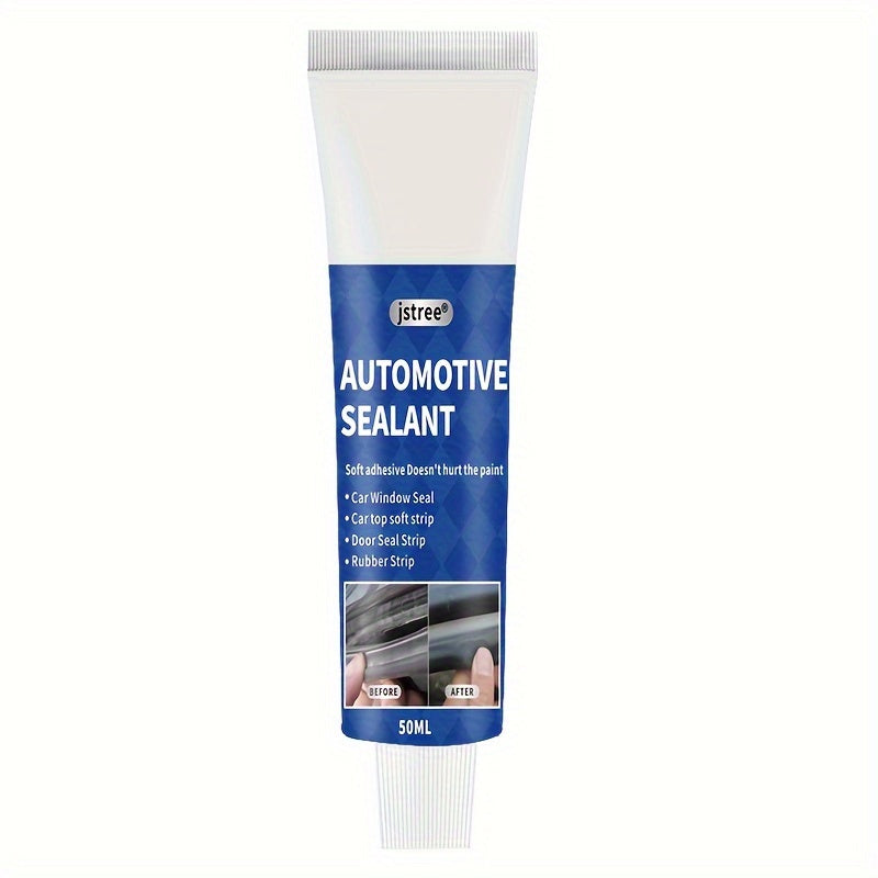 Black Weatherstrip and Gasket Adhesive 1.68oz Tube Sealant Pack