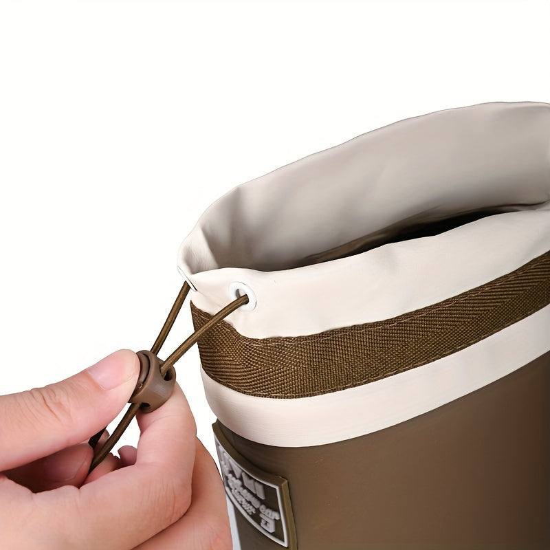 Women PVC Rain Boots All-Season Slip-On Platform Casual Outdoor