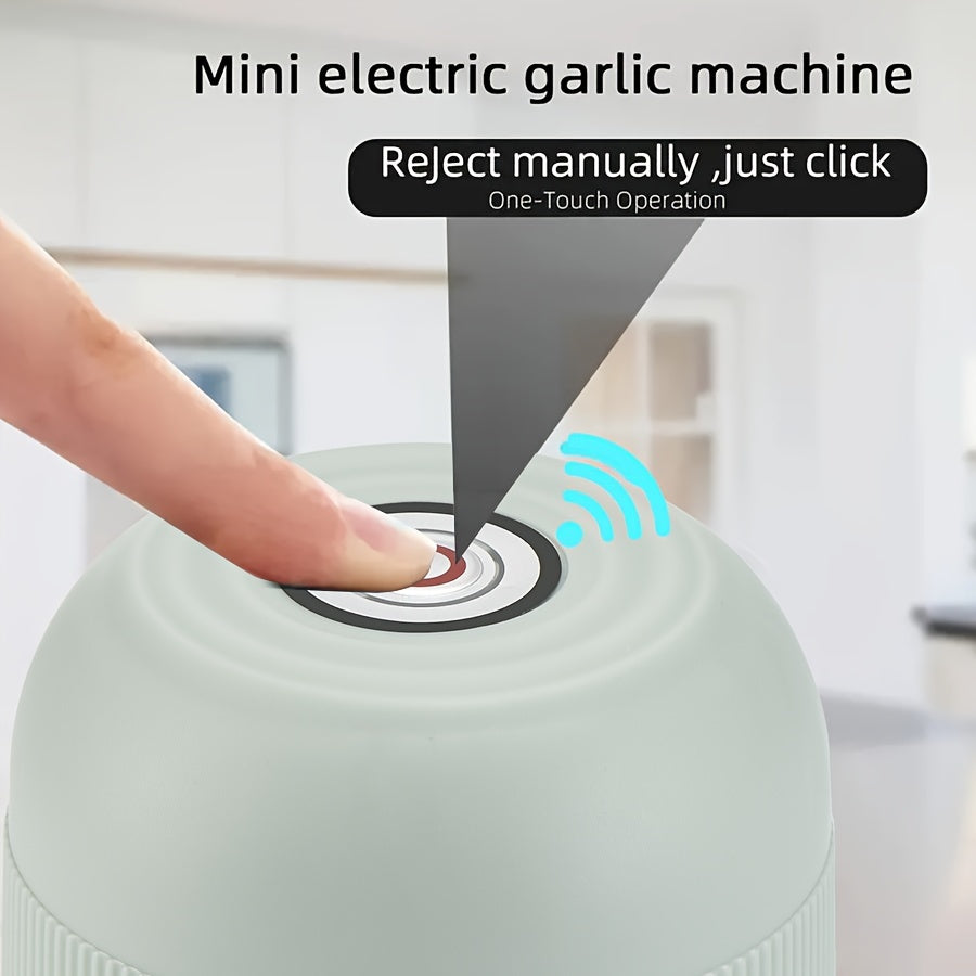 250ml Elektr mini sarimsoqpichoq USB qayta zaryadlanadigan go'sht maydalagich oshxona asbobi