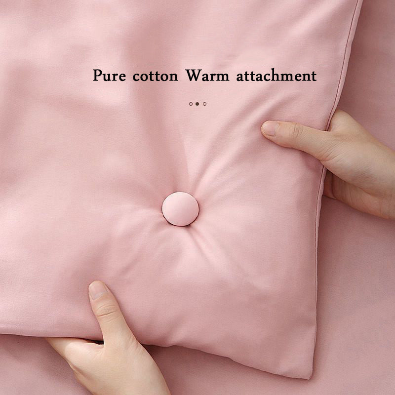 Set of 4 Pink Mushroom Duvet Clips Prevent Slipping Bed Sheet Quilt Secure