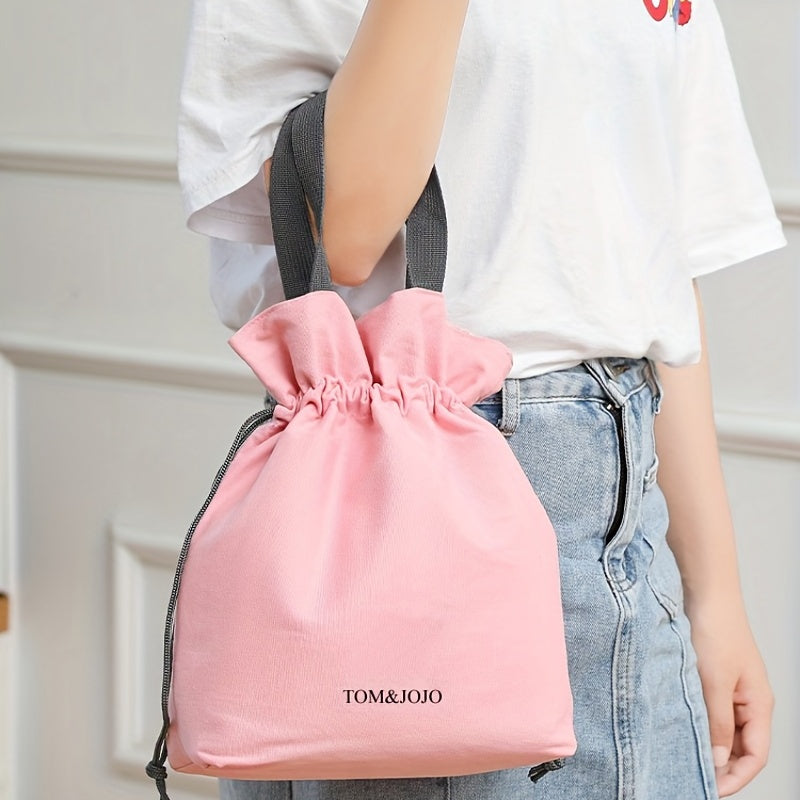 Rectangular Knitted Thermal Food Carrier Tote for Hot and Cold Meals