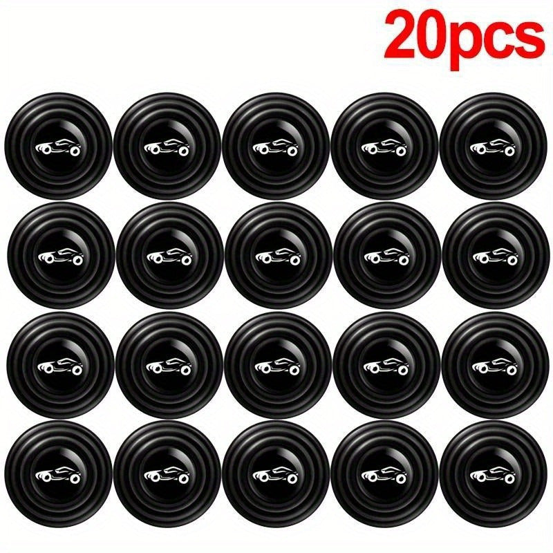 Car Door Shock Absorbers 10 20pcs PVC Universal Car Side Protectors