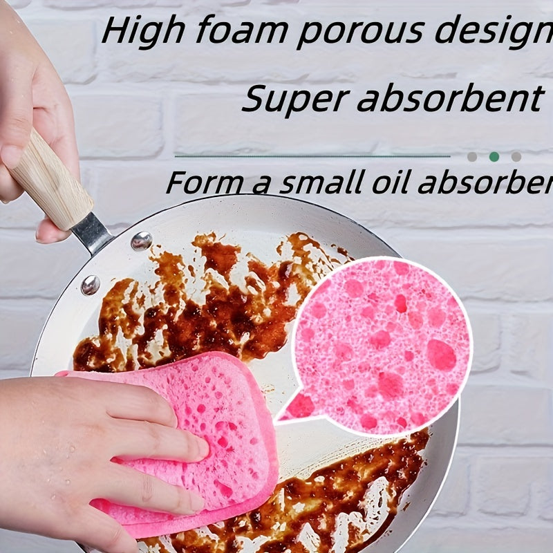 5 ta ko'p maqsadli sehrli gubkalar to'plami - oshxona va hammomda tozalash uchun yuqori zichlikdagi ko'pik bilan ikki tomonlama, dog'larni olib tashlash uchun ideal