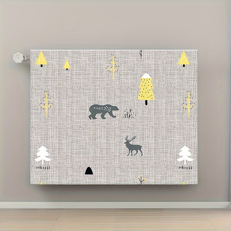 Stretchy Elastic Radiator Dust Cover Fits All Radiators Heat Resistant Stylish Home Heating