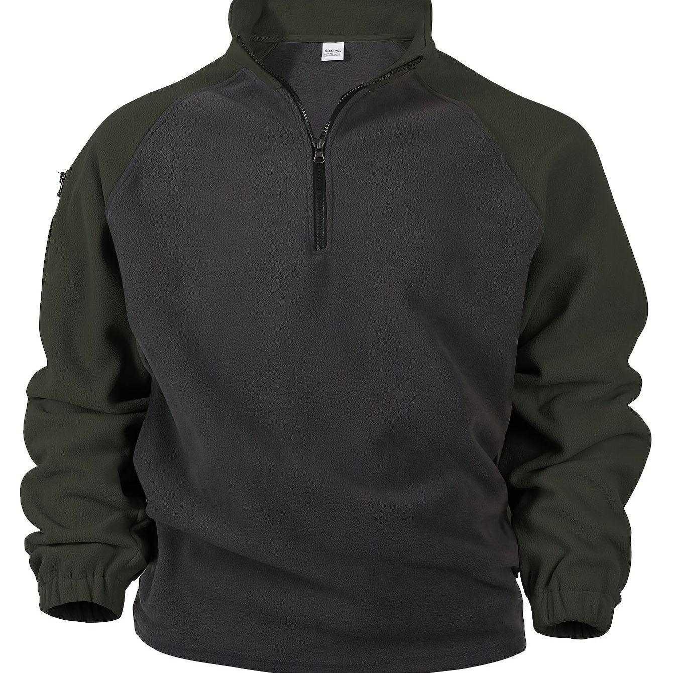 Yozgi va qishki iliqlik uchun yangi Henley ko'ylagi, turli tomondan qoplangan, turli tomondan qoplangan, fermuarli va turli tomondan qoplangan.