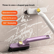 Rotating Head Cleaning Brush for Grout, Bathrooms, Kitchens, Deep Scrubbing
