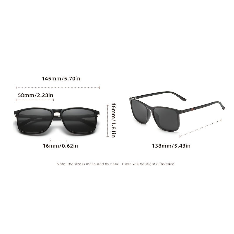 Gafas de PC de montura completa para hombres, ligeras y con estilo, decorativas para fiestas y actividades