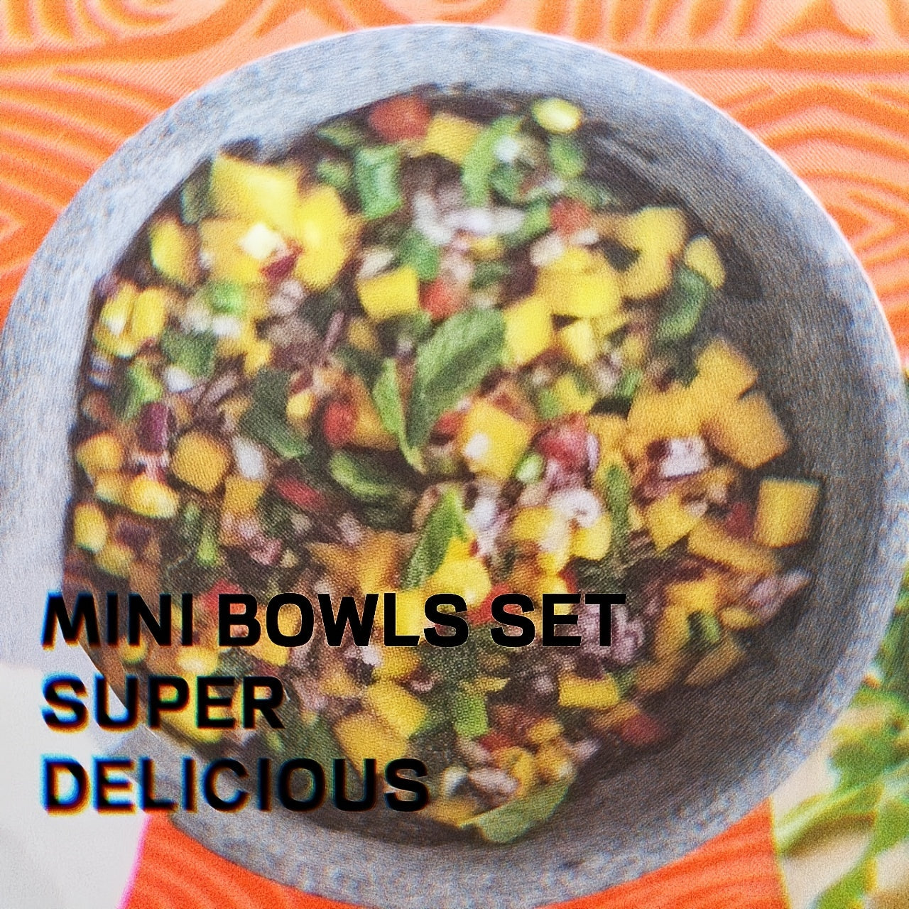 Small Granite Bowls Set for Kitchen and Dining Use Perfect for Holiday Gifts