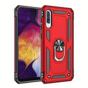 Shockproof Phone Case for Samsung Galaxy A Series with Ring Kickstand and Air Cushion Protection
