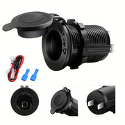 12V Vehicle Cigarette Lighter Socket Power Outlet for Cars Boats and More